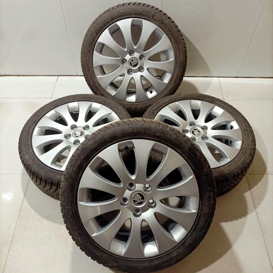 17" ALU kola – 5x112 – ŠKODA (VW, AUDI, SEAT) Disky: Elekt