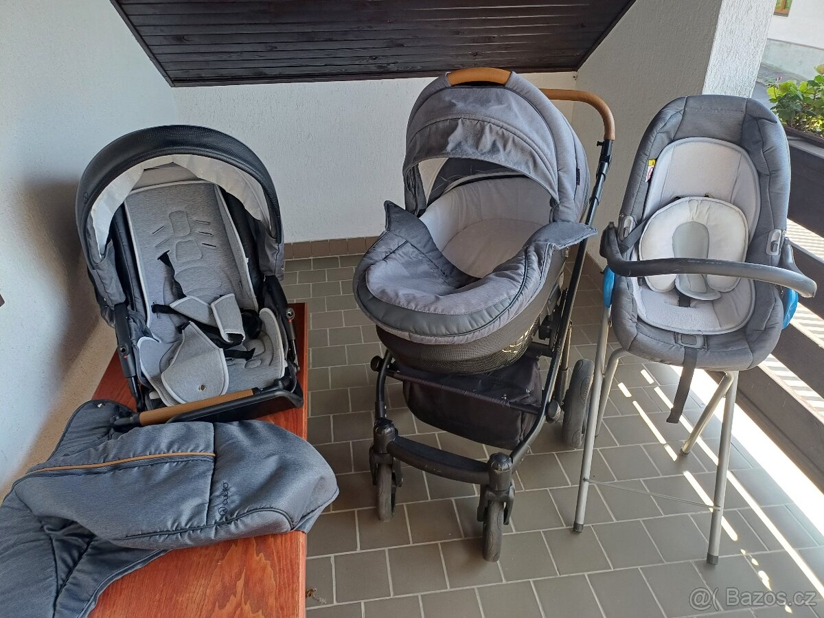 Kočárek 3v1 značka coletto aluminium