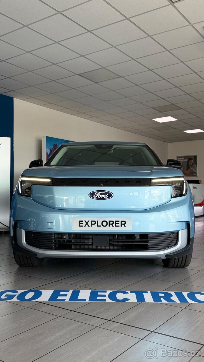 Ford Explorer, Premium 77kWh prodl. dojezd, zadokolka