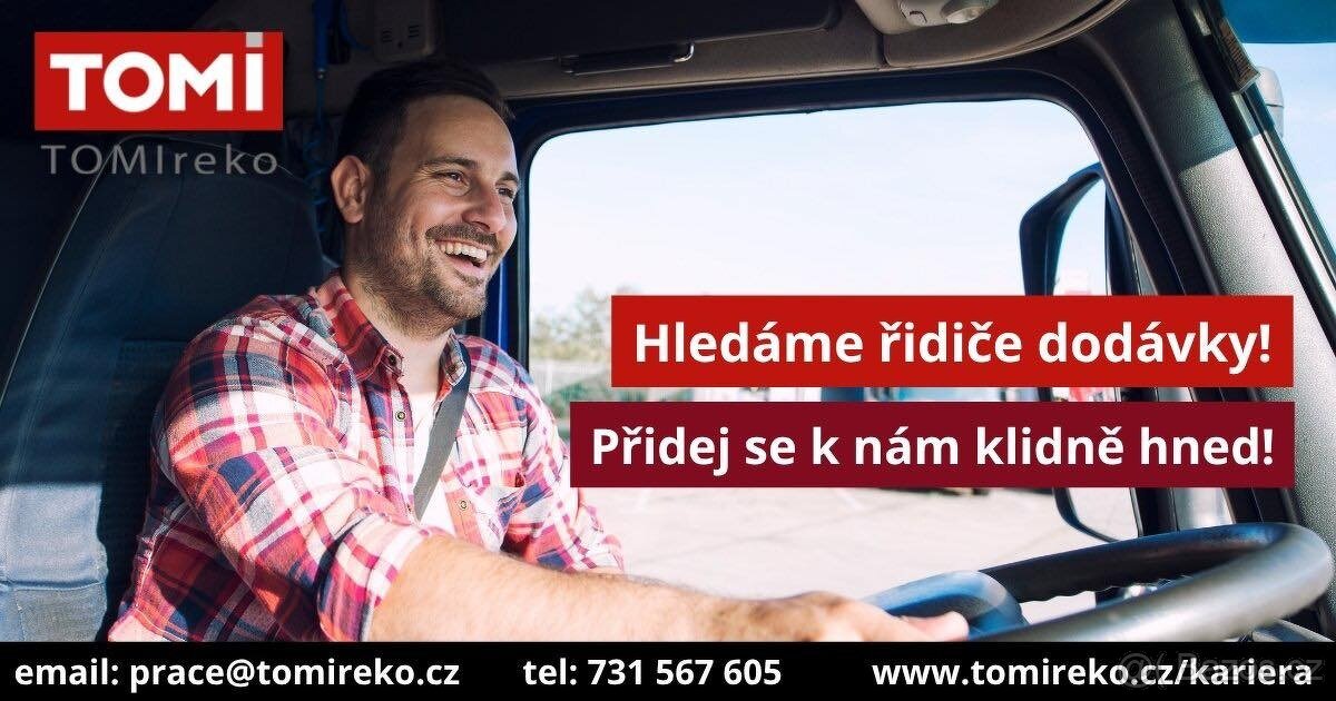Řidič dodávky