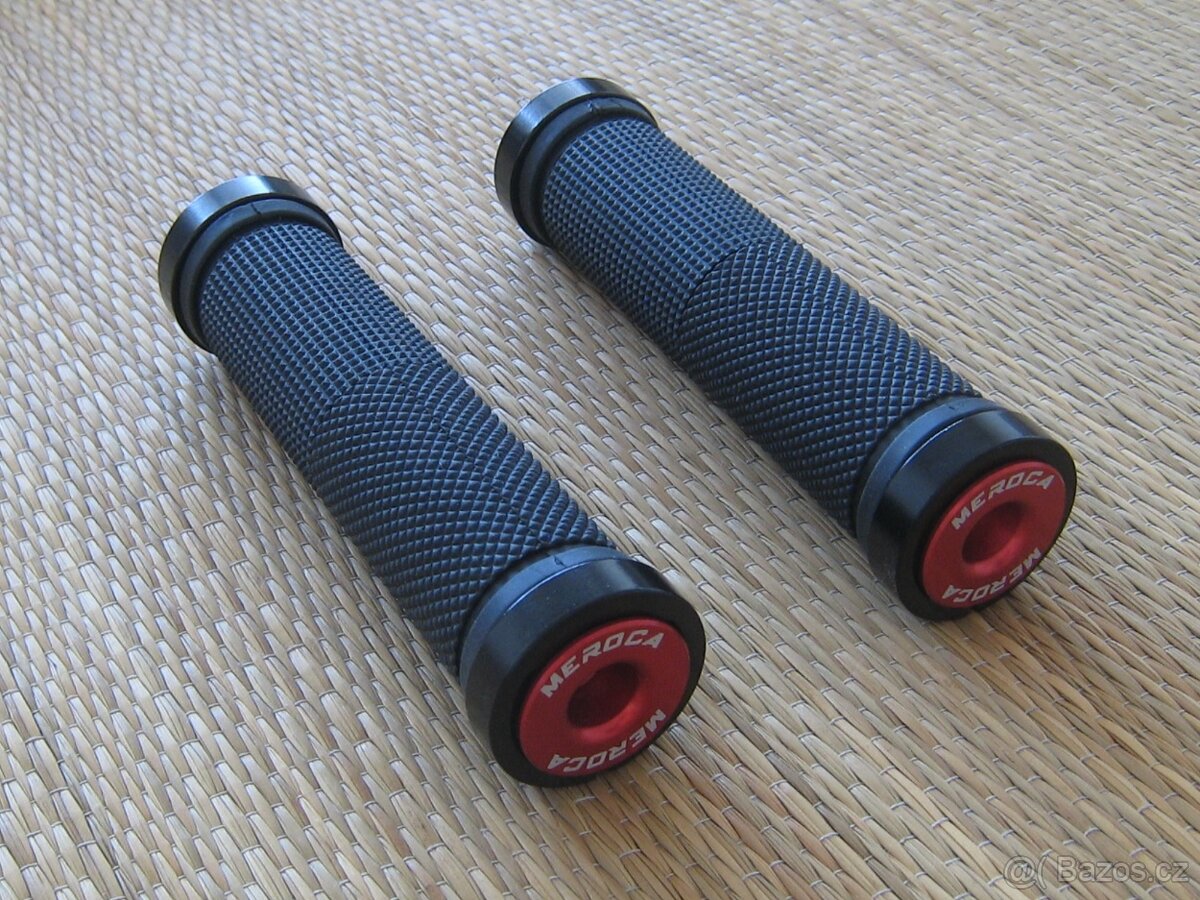 Nové gripy s objímkami MEROCA Competition Lock-On Grips
