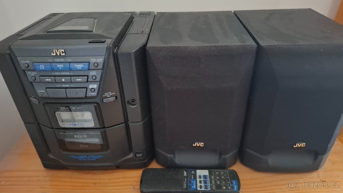 Prodám minivěž JVC DX-E10BK