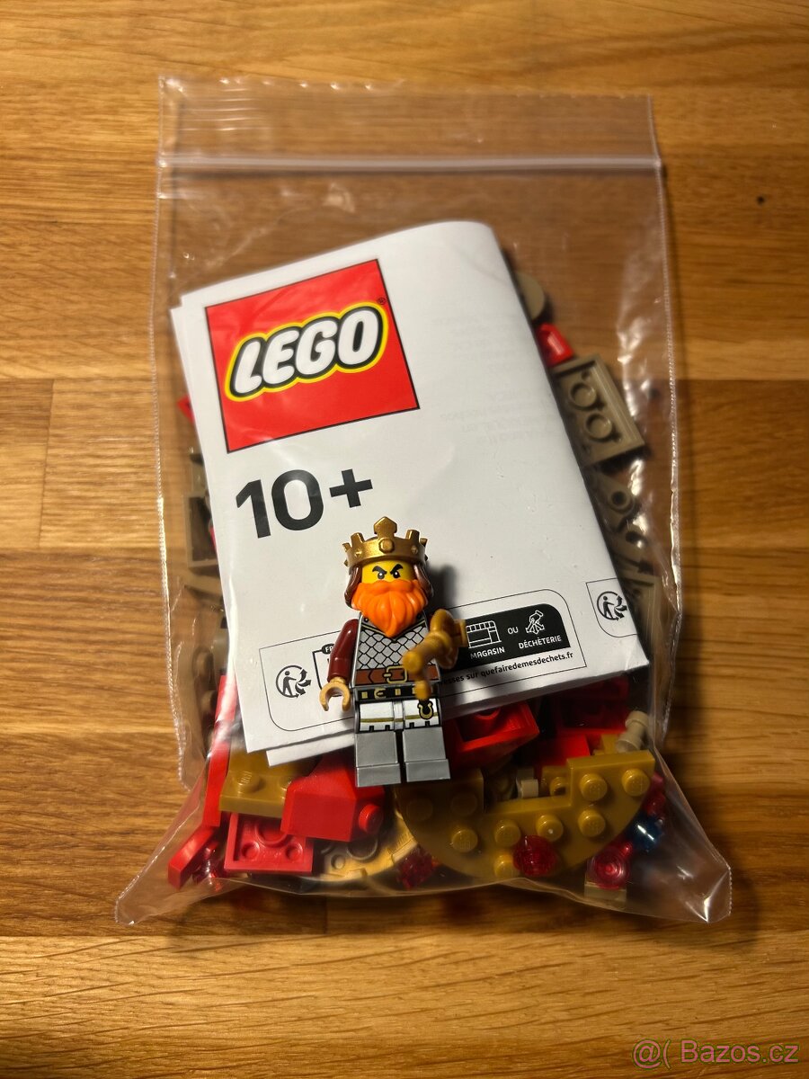 Lego Svatováclavská koruna + král