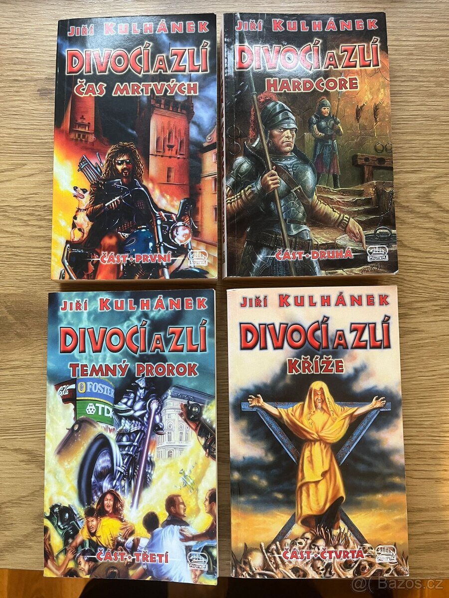 Divocí a zlí - celá série (dokonalý sběratelský stav)