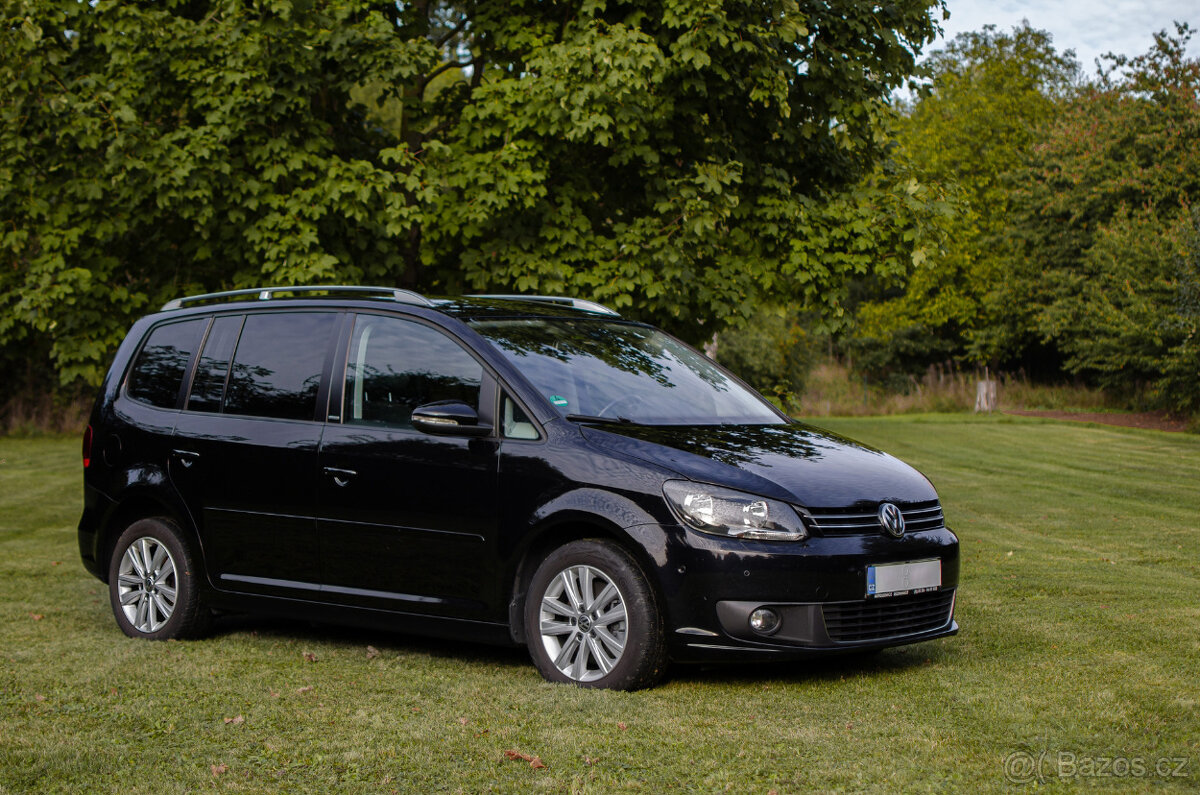 VW Touran STYLE, 2.0 TDI 103kW, 2012, 7 míst