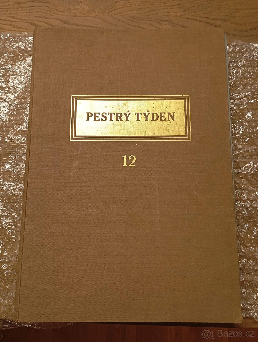 Svazek magazínu Pestrý týden 12, rok 1937