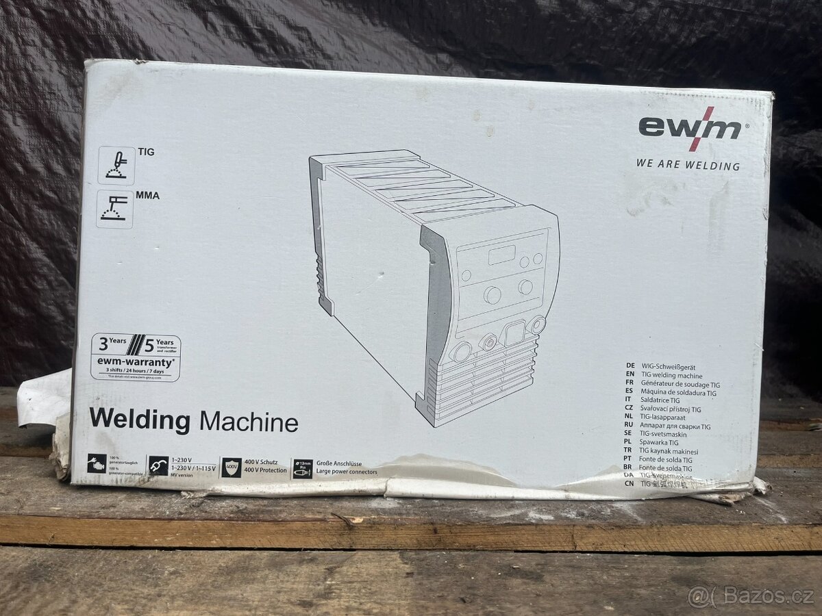 Svářečka EWN Tetrix200DC Comfort 2,0puls 8p