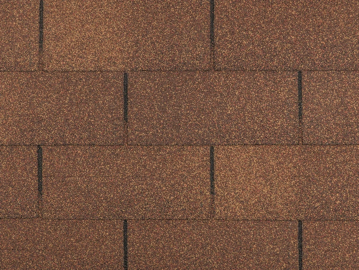 Asfaltová šindel obdelníková hnědá (nová, záruka 20 let)