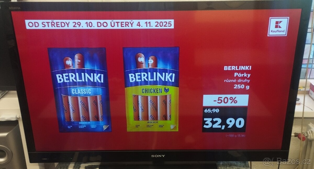 Led tv Sony, 107 cm + setobox Dvb-T2