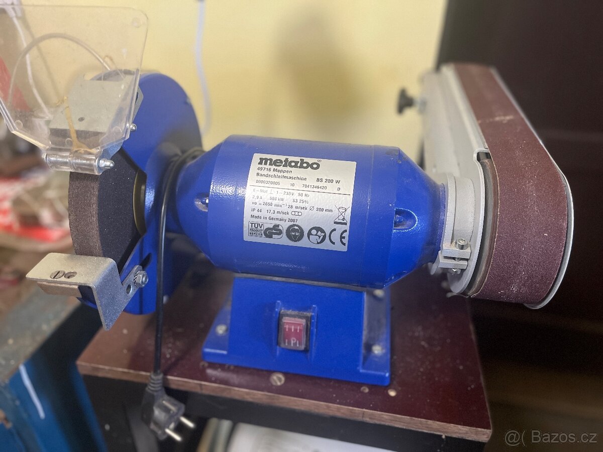 Bruska 2 kotoučová kombinovaná