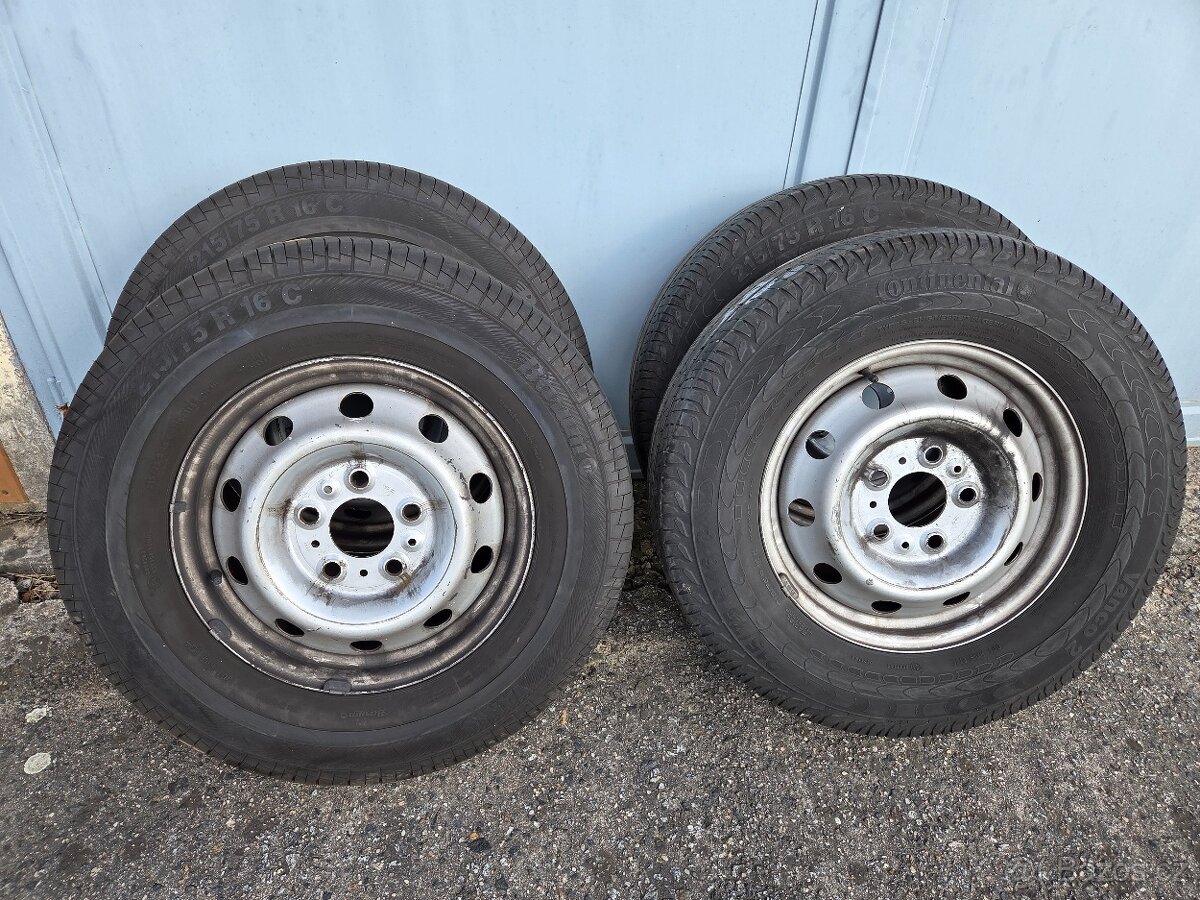 Sada kol R16" pro Fiat Ducato