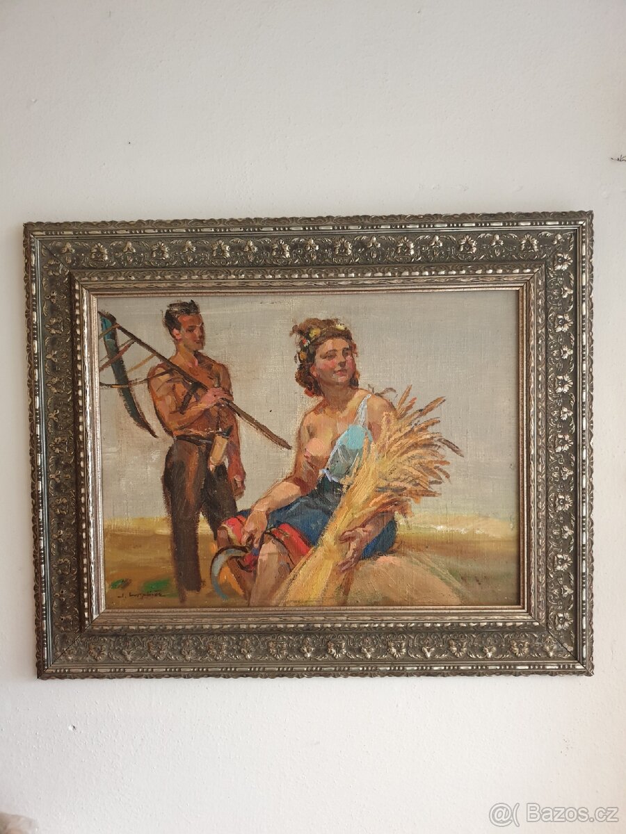 OBRAZ ŽNĚ - FRANTIŠEK HOPLÍČEK