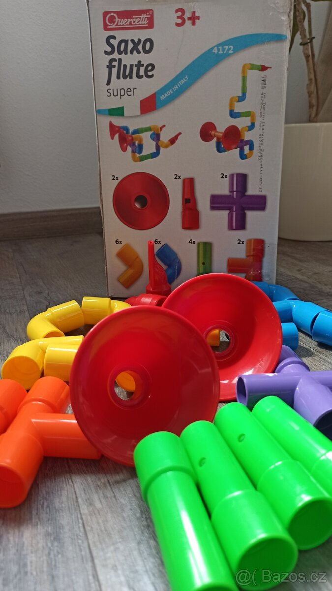 Saxoflute stavebnice zn.Quercetti