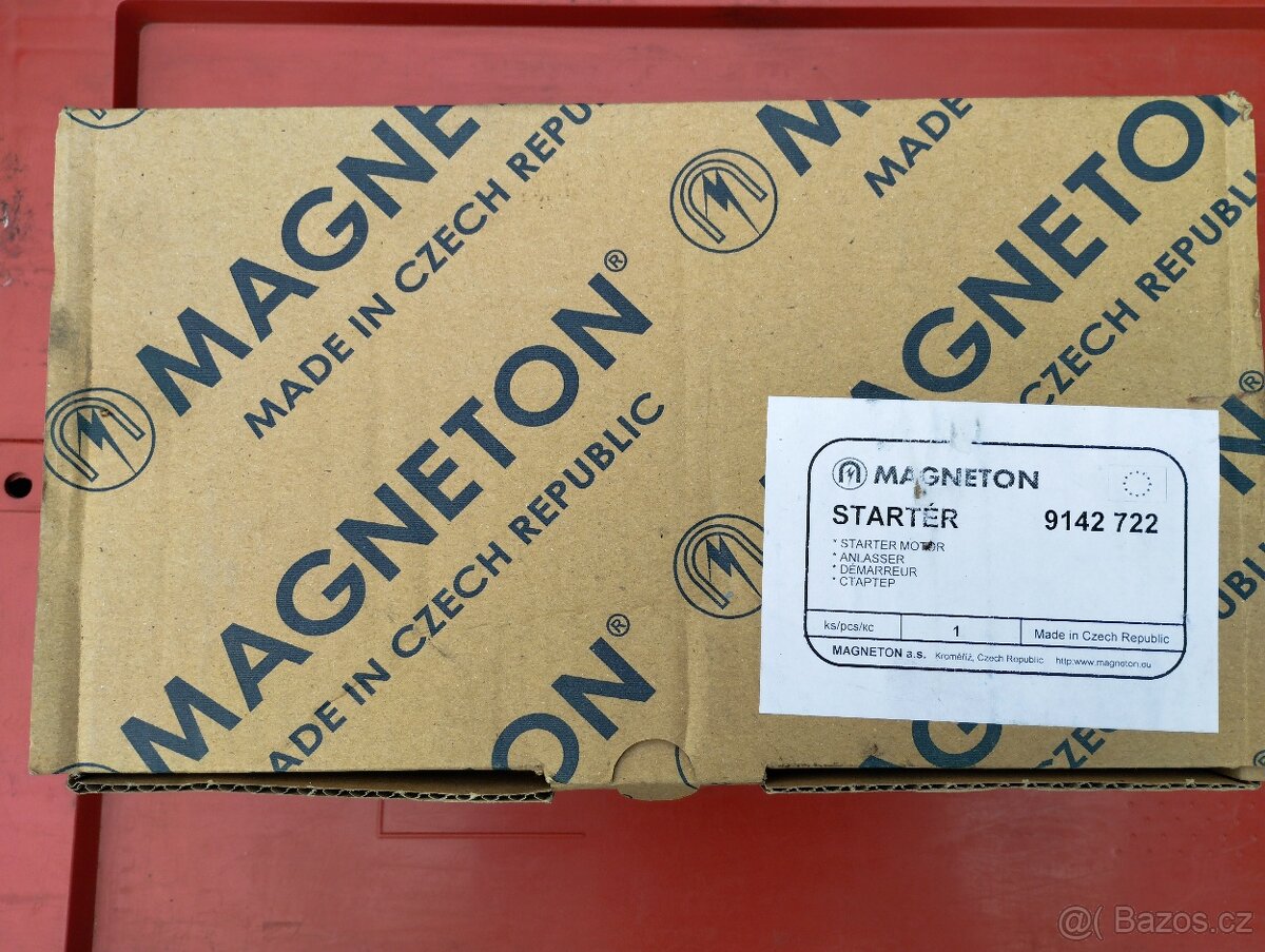 Startér s reduktorem Nový MAGNETON