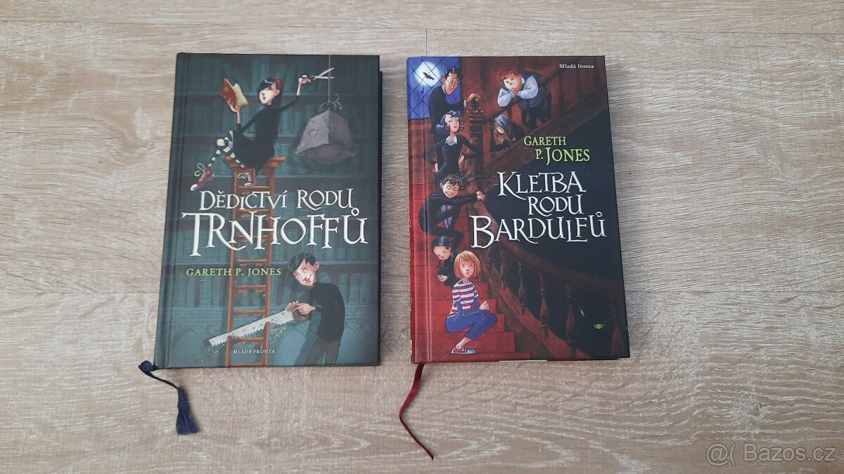 Dětská kniha Kletba rodu Baldurfů - Gareth P. Jones