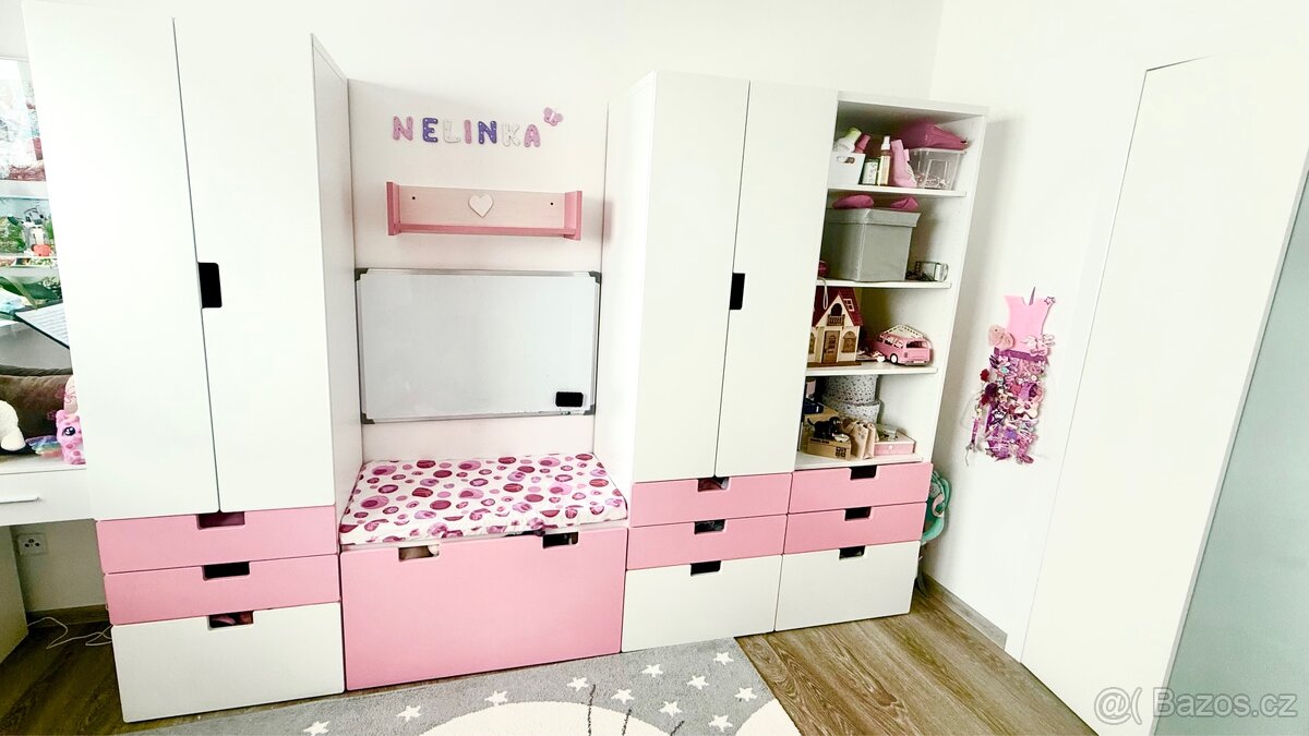 IKEA stuva dětský dívčí pokoj