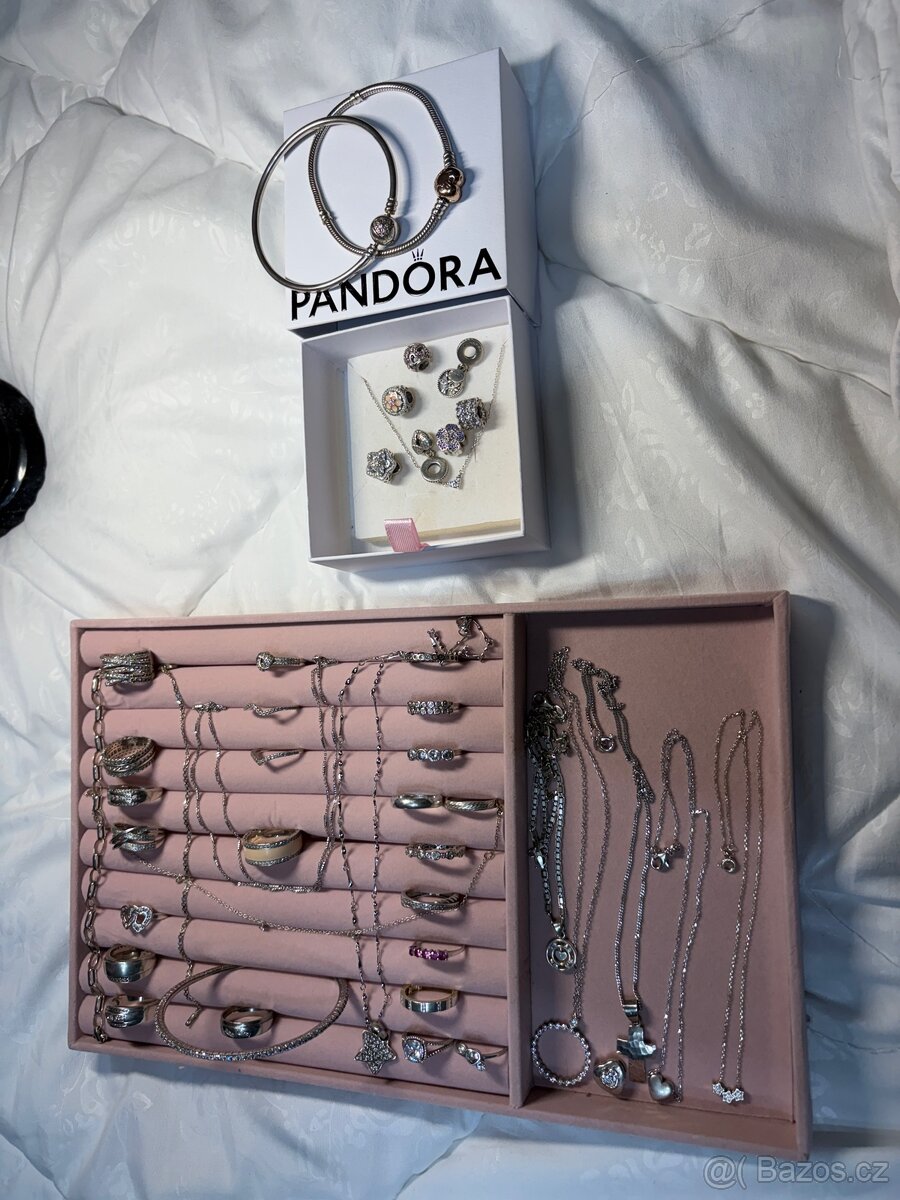 Stříbrné šperky a PANDORA