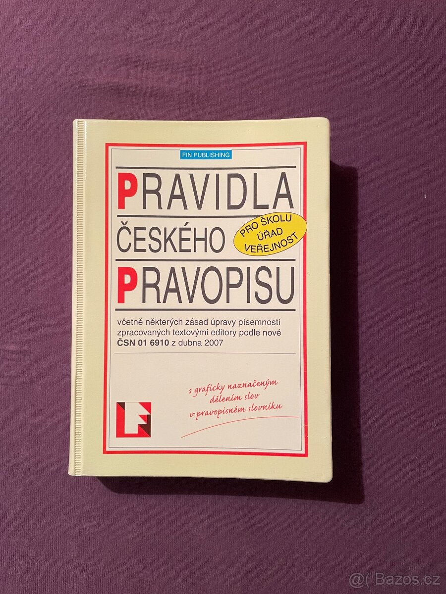 Pravidla českého pravopisu - Fin publishing