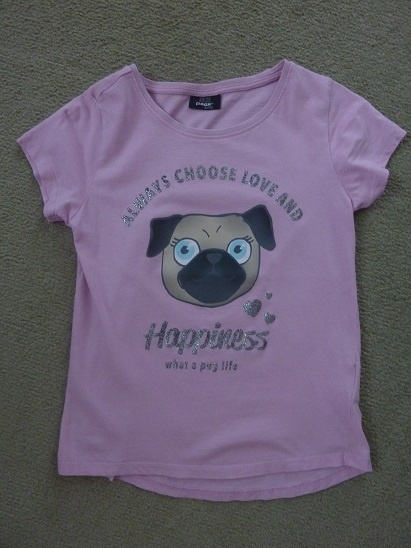 Dívčí tričko vel. 146/152 růžové