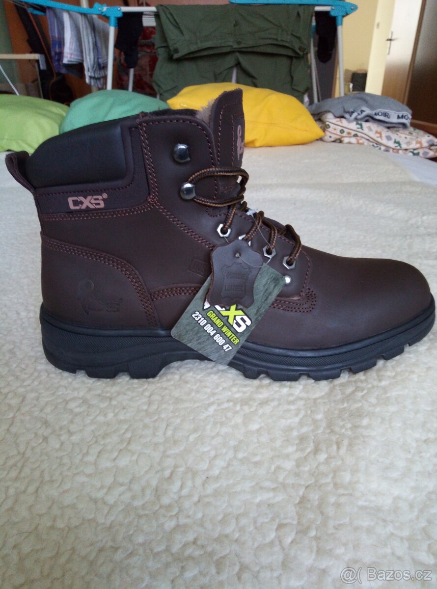 Prodám ZIMNÍ kožené BOTY