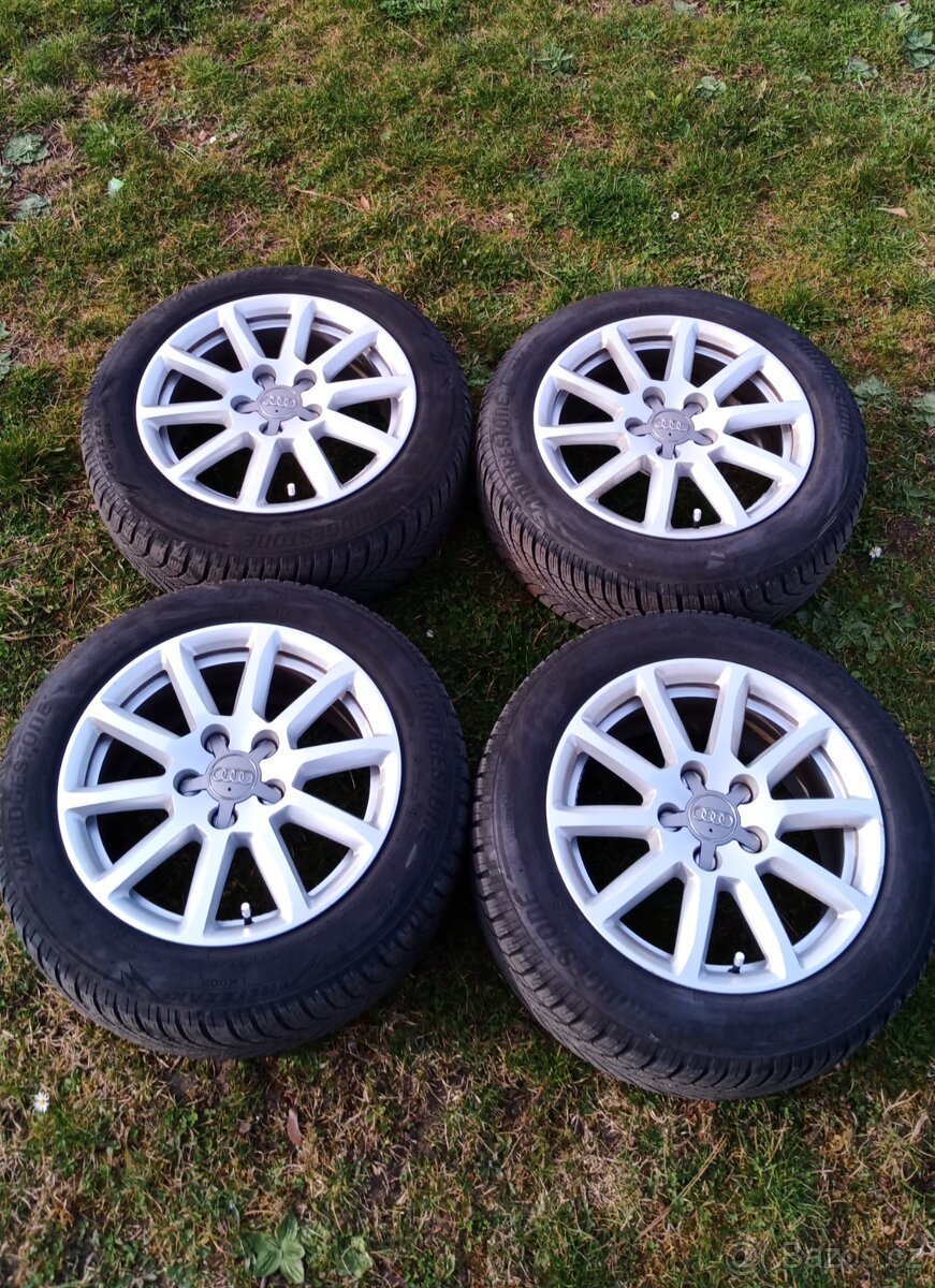 ALU AUDI + PNEU 205/55 R16