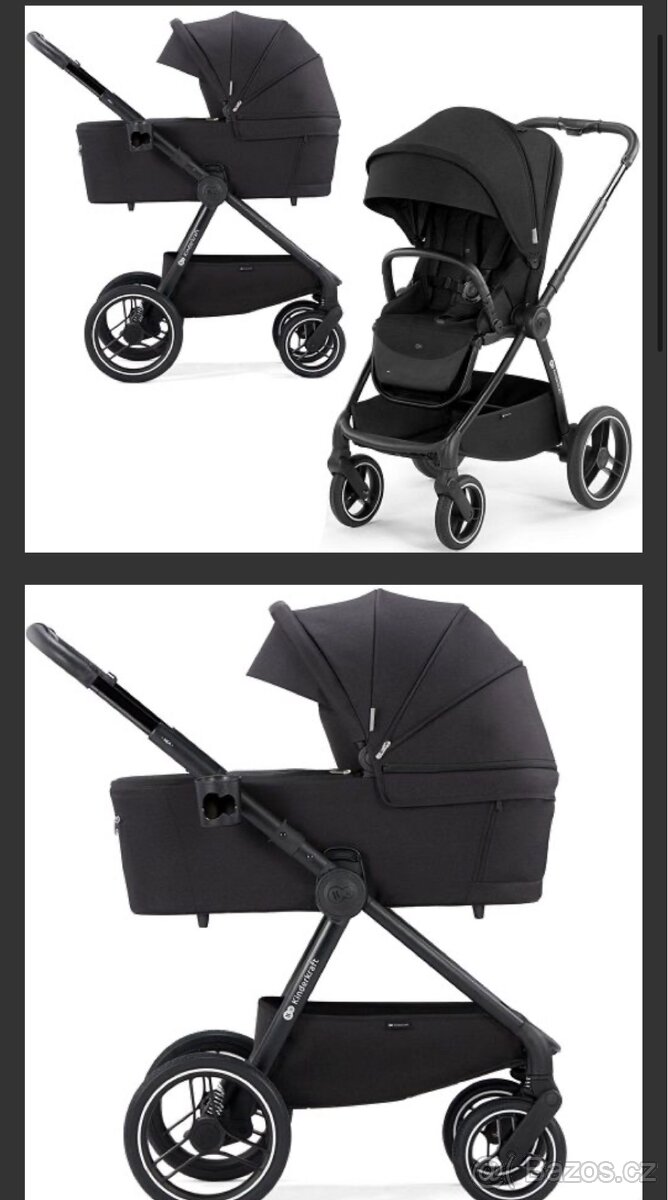 Kocarek Kinderkraft Nea + vajicko Kiddy Evoluna isize 2