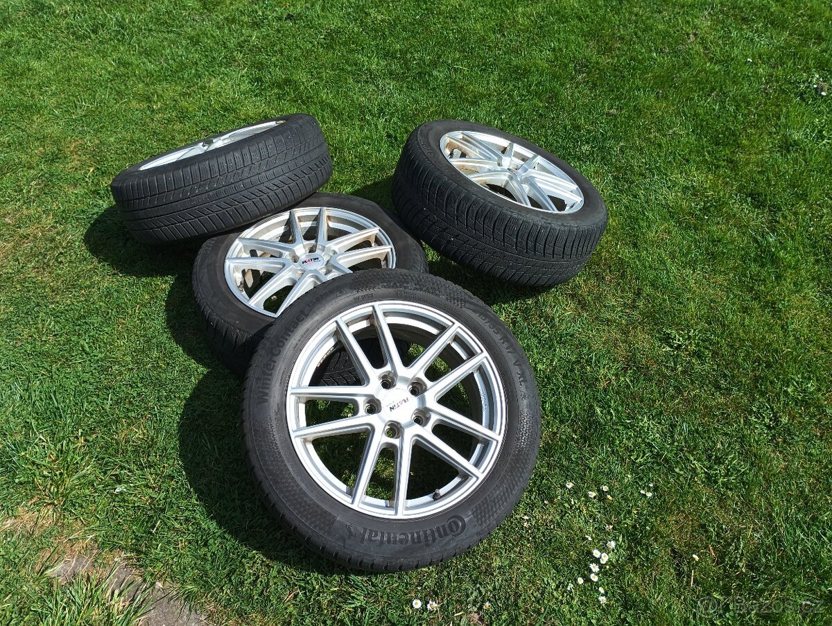 Alu kola 17", pneu zimní 215/55 R17