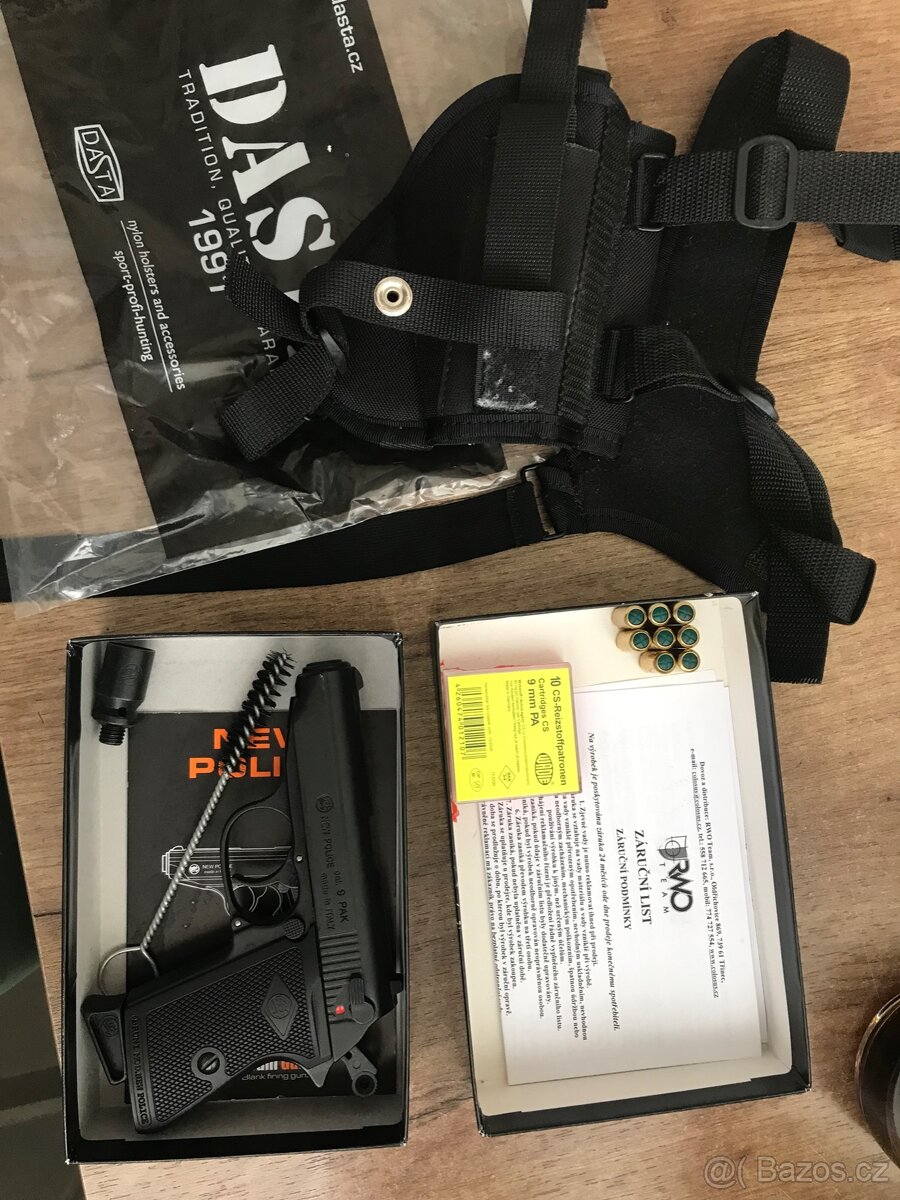 9mm plynová pistole