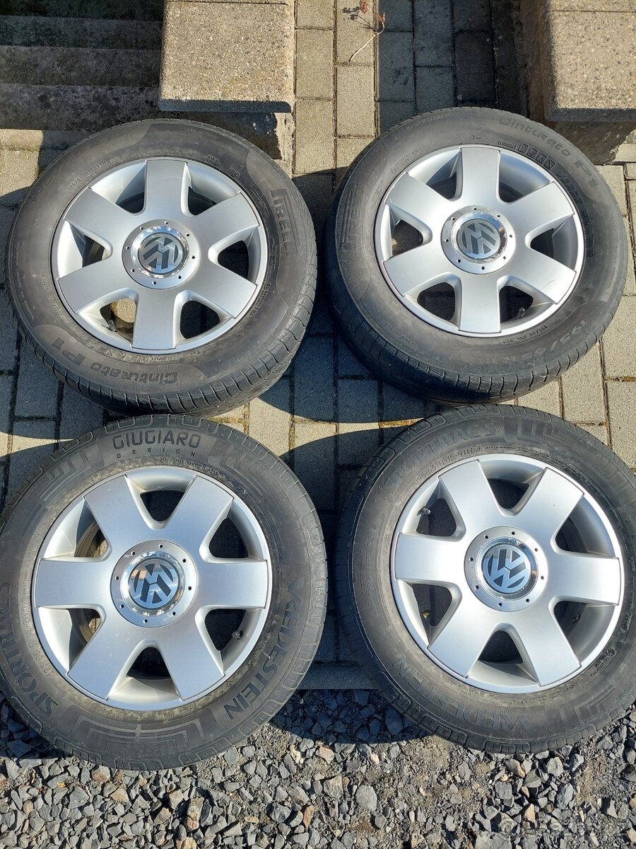 Sada 15" Alu Kol VW Caddy