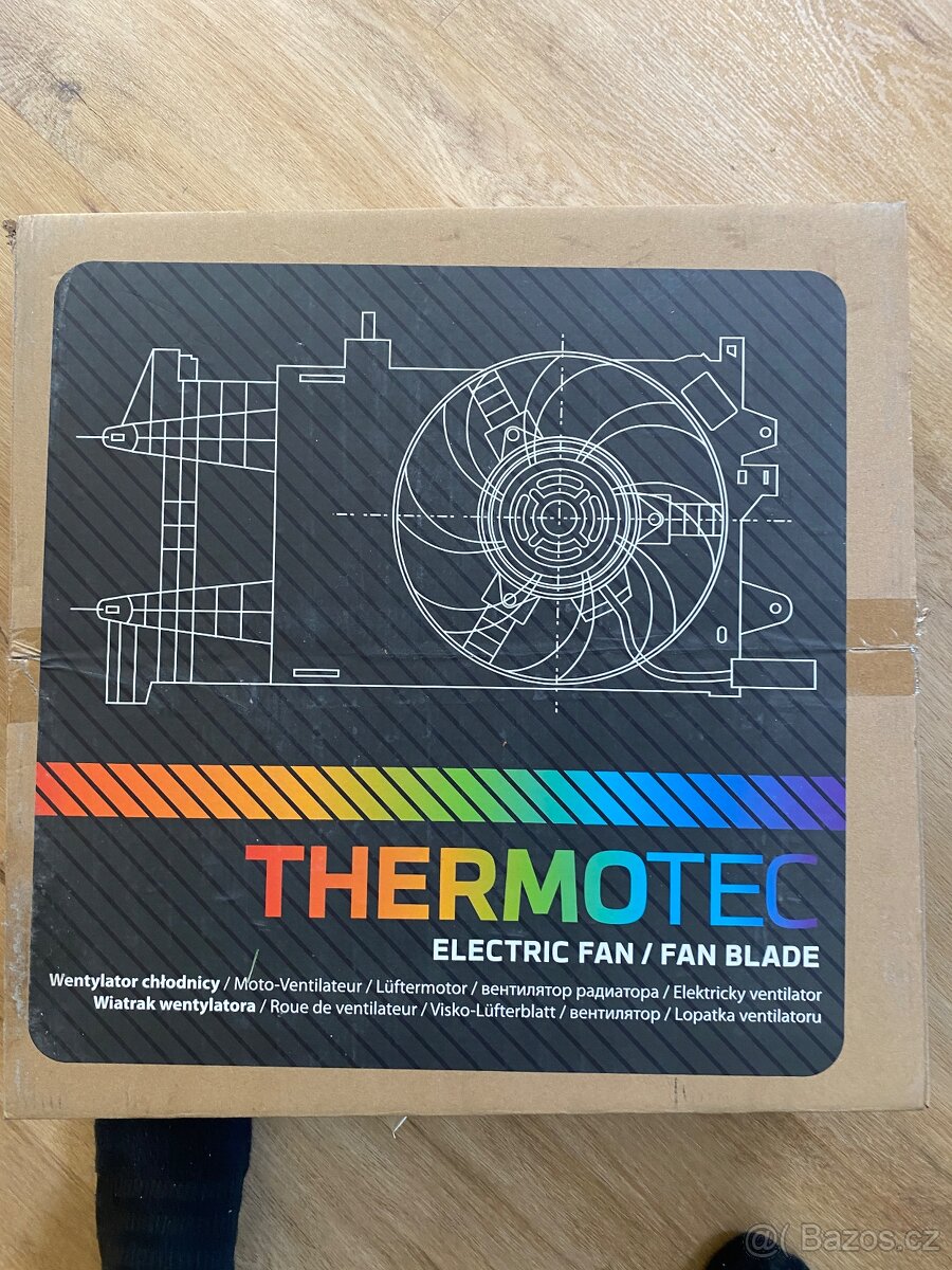 Ventilátor chladiče Škoda Rapid 1.6 TDI 66kw