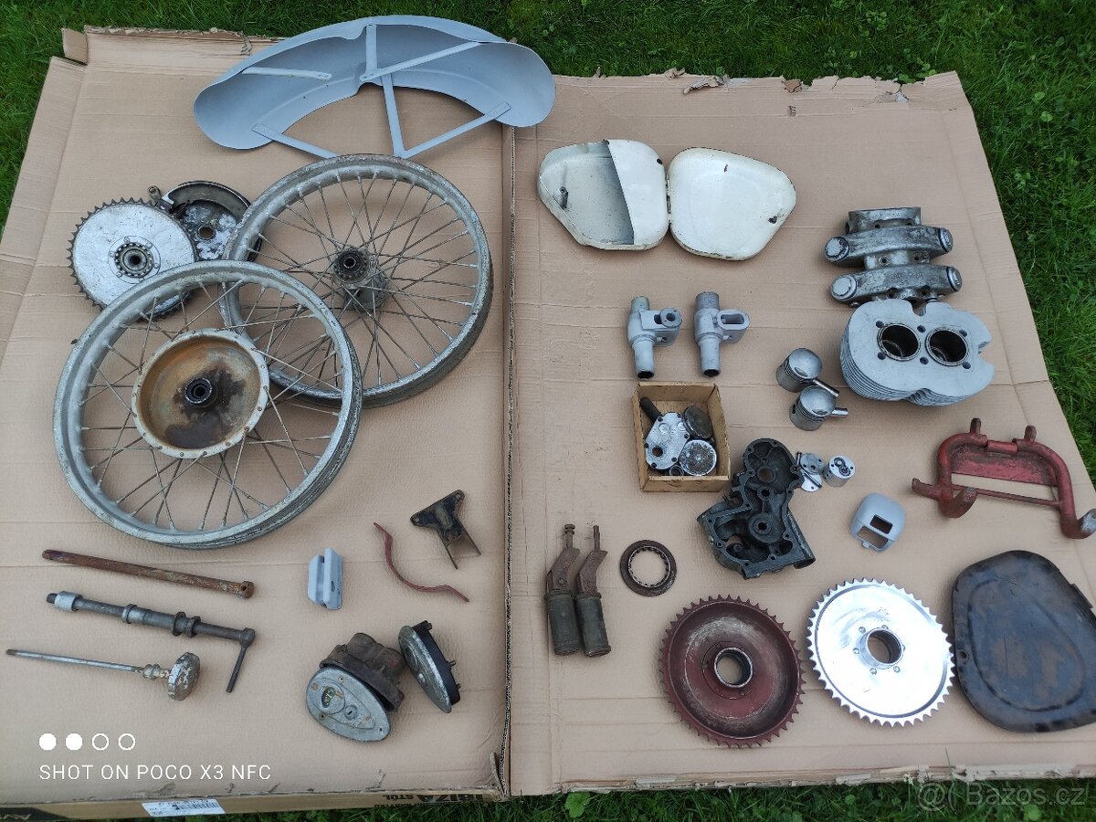 Díly Jawa 500 OHC