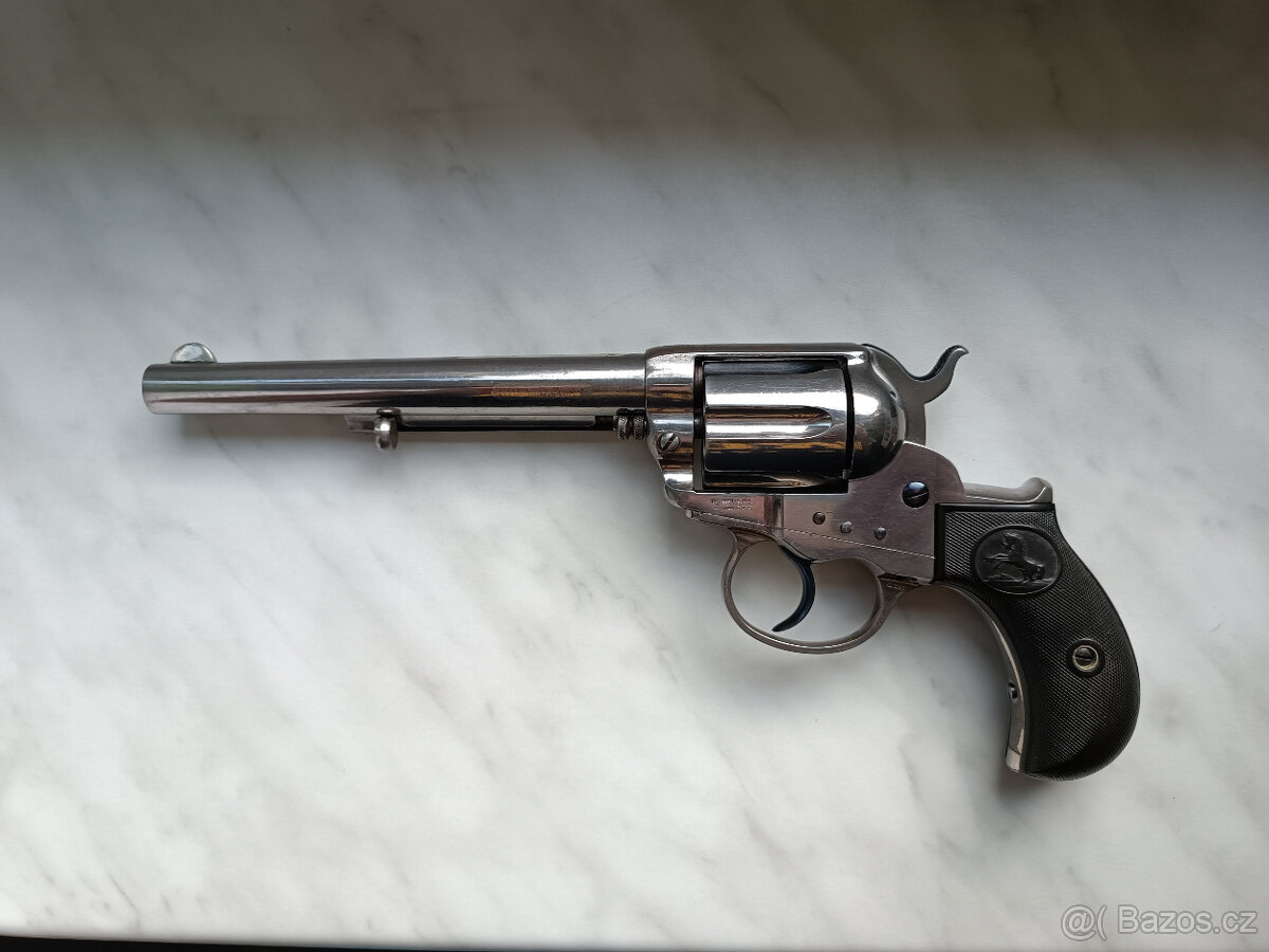 Revolver Colt M1877 Thunderer s certifikátem