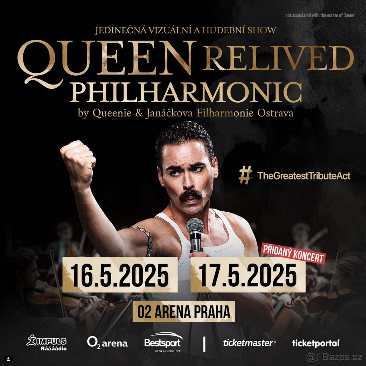 Sektor 3 SILVER na ploše u pódia – 16. 5. QUEEN Relived