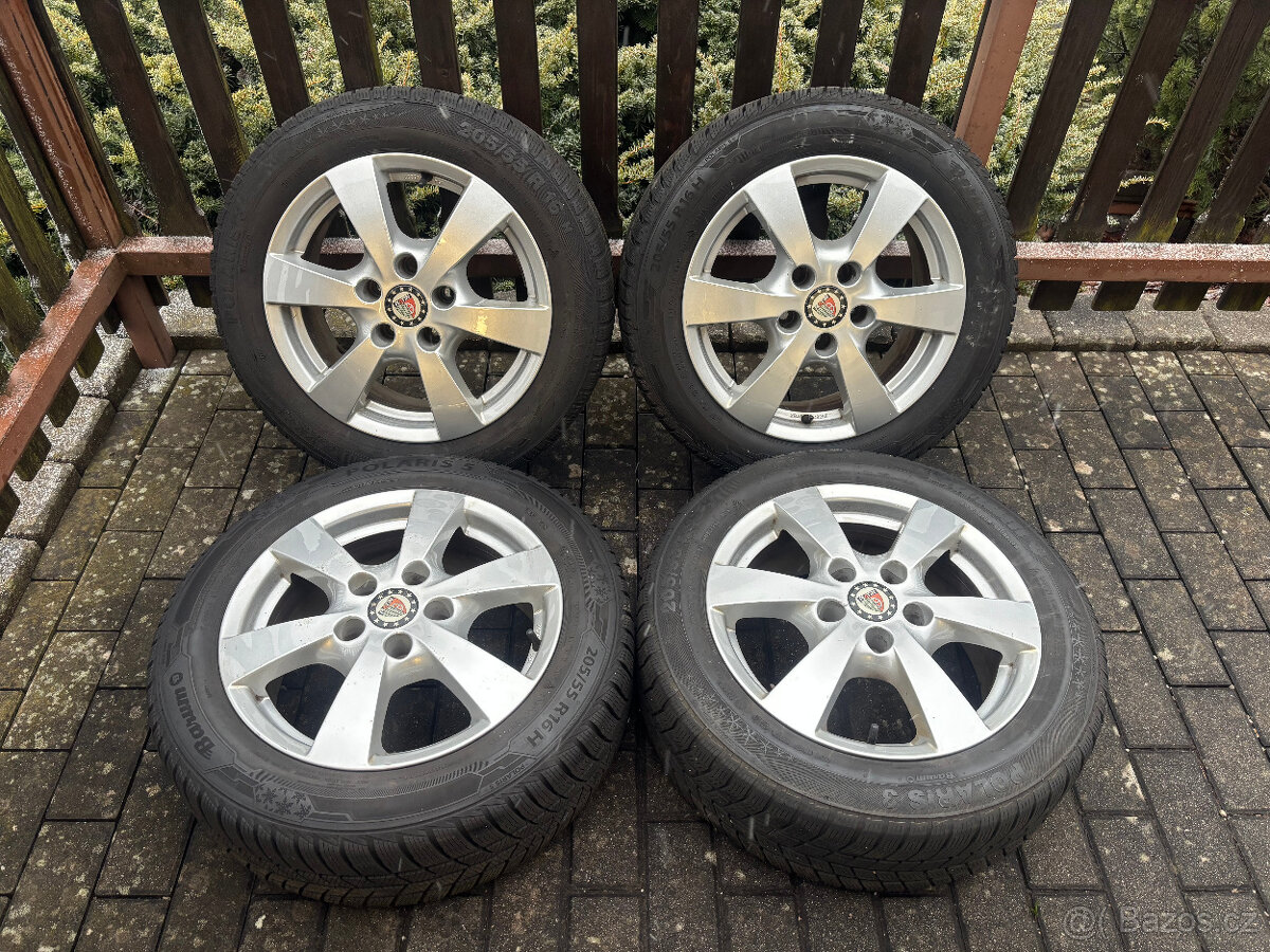 Alu kola 16" s pneu 205/55 R16 - Mercedes