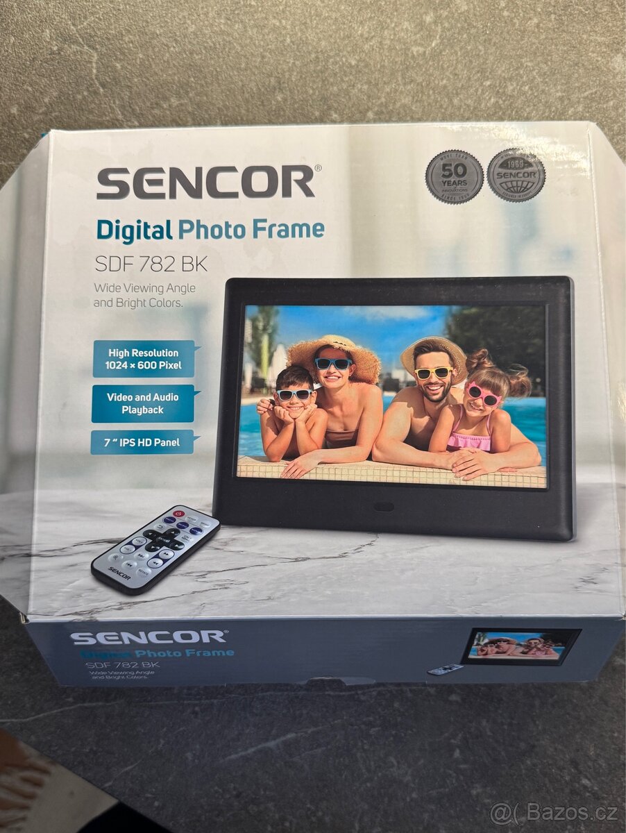 Digitální fotorámeček SENCOR