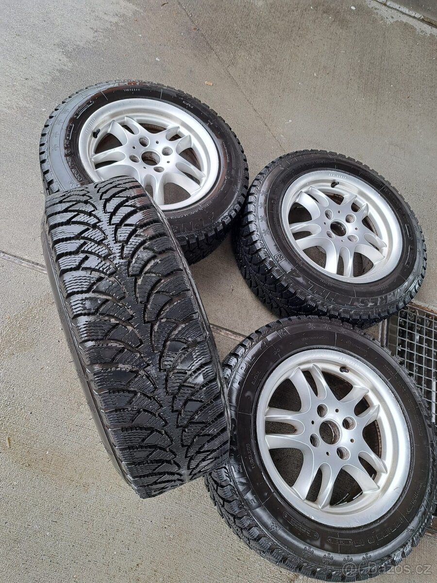 Pneu Vraník 195/65/r15 91 T zimní + alu kola 4x108
