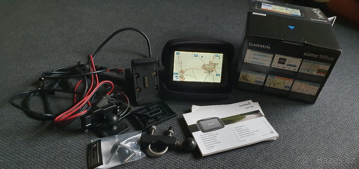 Moto navigace Garmin 595