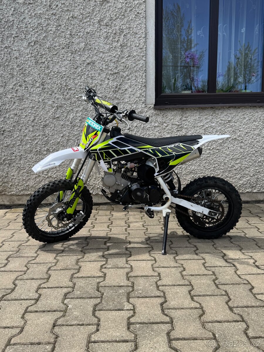 Pitbike 125ccm vel. Kol 14”/12”