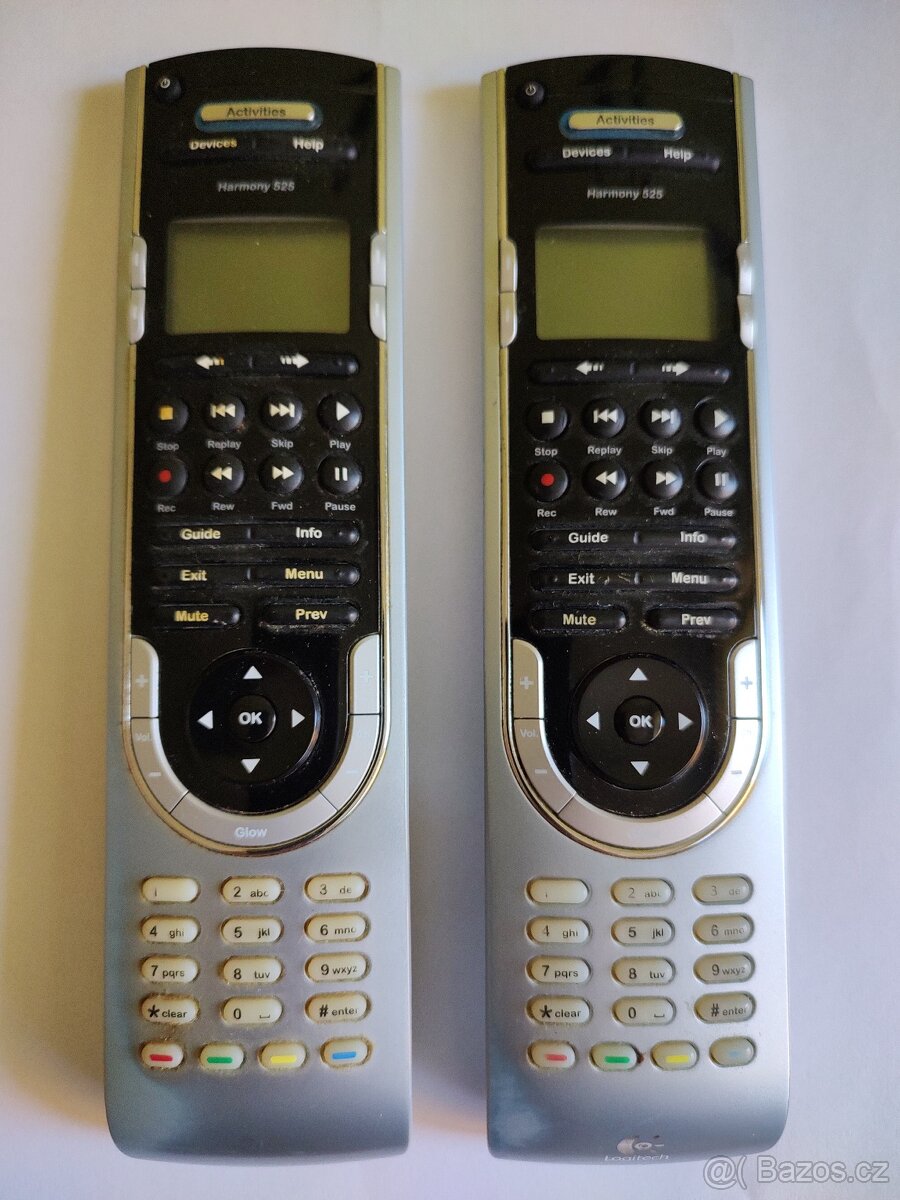 Programovatelné ovladače Logitech Harmony