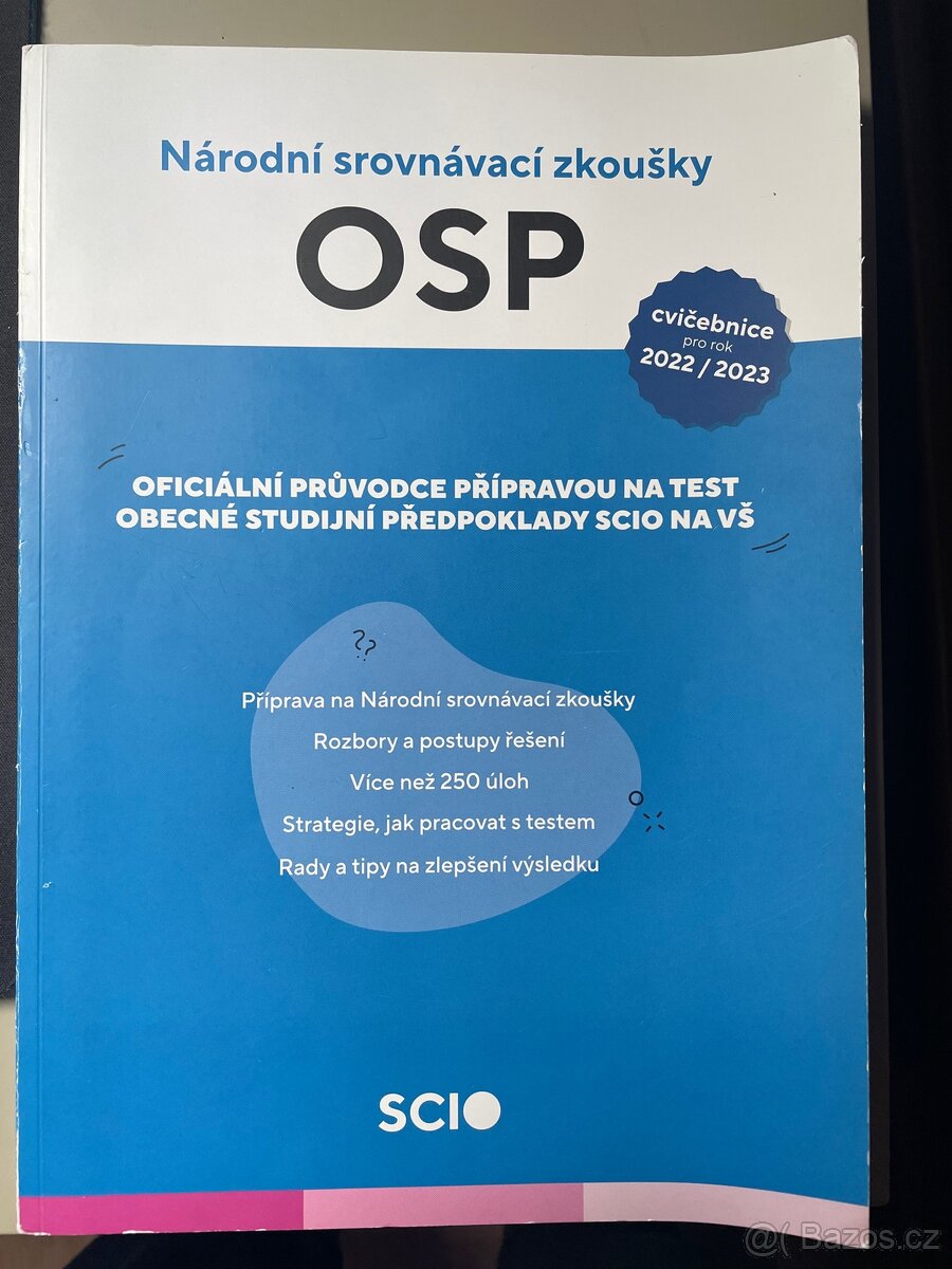 SCIO OSP učebnice