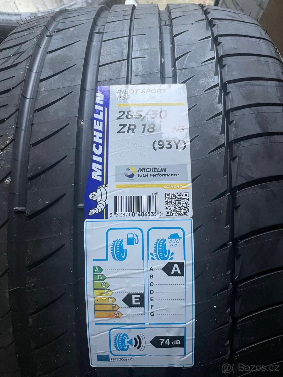 MICHELIN PILOT SPORT PS2 285/30 ZR18 93Y N3