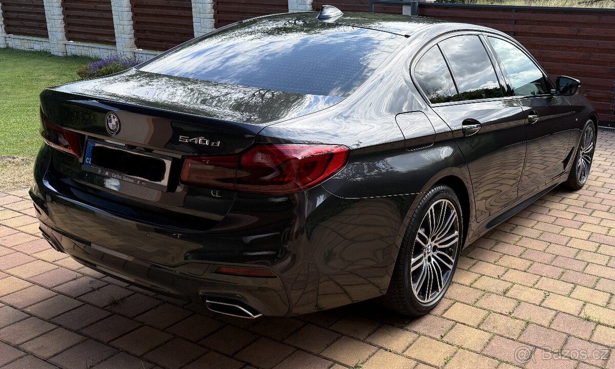 BMW G30 M Paket, najeto 73.300km, stav nového.