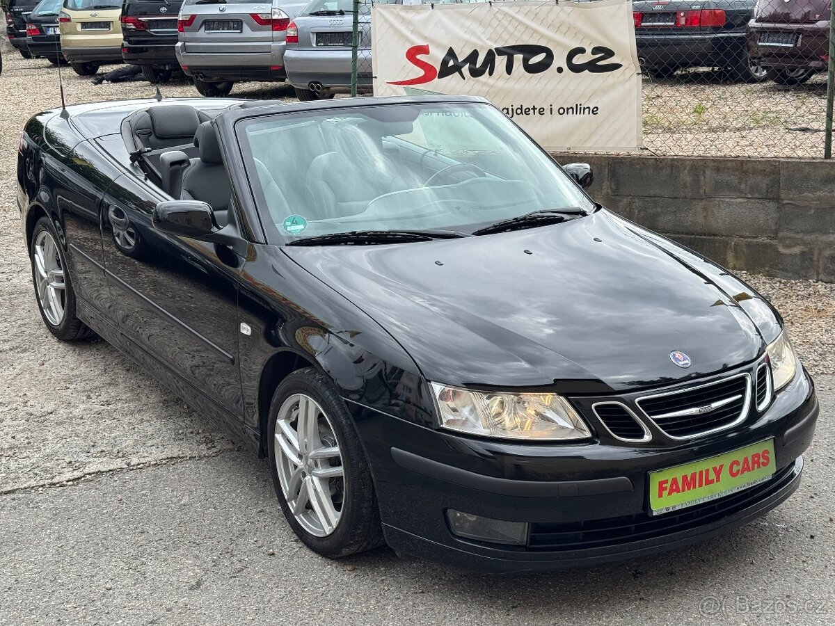 Saab 9-3, 1.8T,MANUÁL,KŮŽE,VÝHŘEV,AC