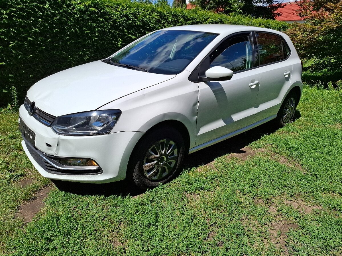 VW Polo 1.0MPI 44kw .Klima Model 2017 ///Havárie///.-