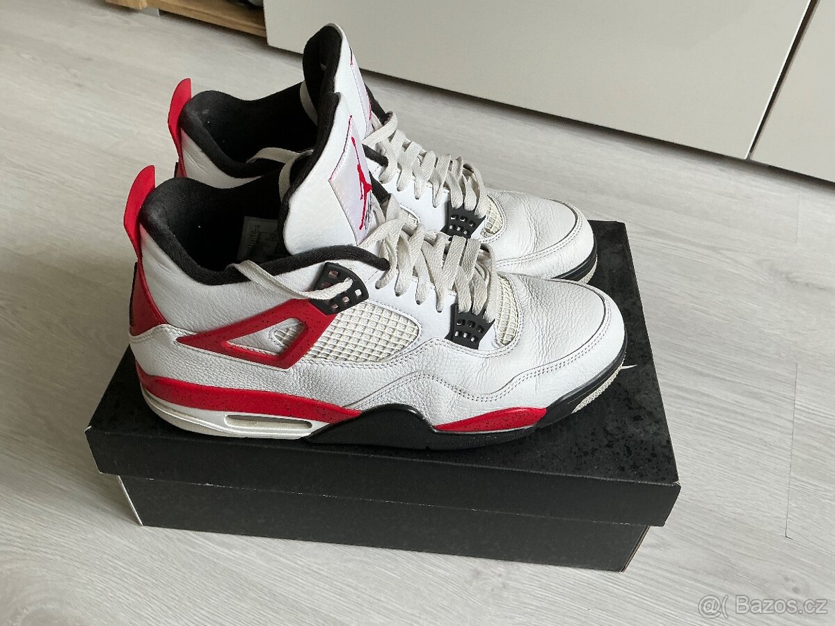 Air Jordan 4 Retro Red Cement (45)
