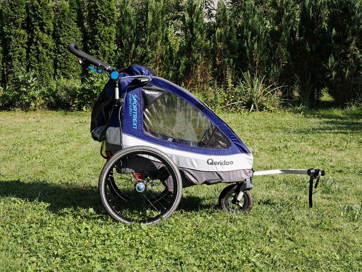 Dětský vozík za kolo Qeridoo Sportrex 1 Limited Edition