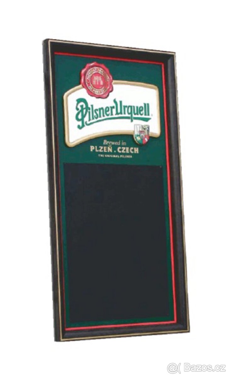 Nabidkova retro cedule Pilsner Urquell