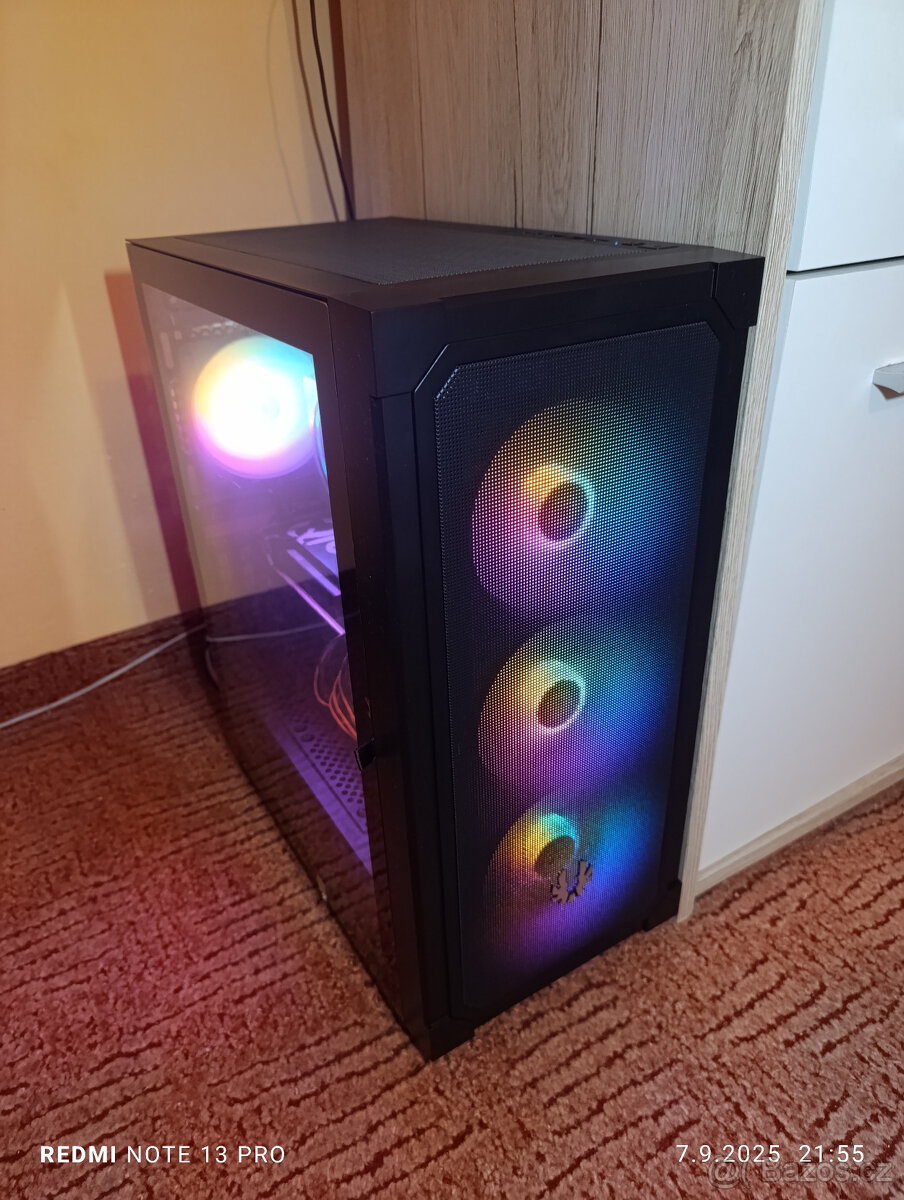 Herní PC- Ryzen 7 5700G,32GB RAM,1TB SSD,6700XT 12GB, WIN11