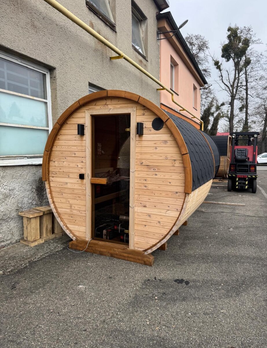 Finská sauna, Zahradní sauna