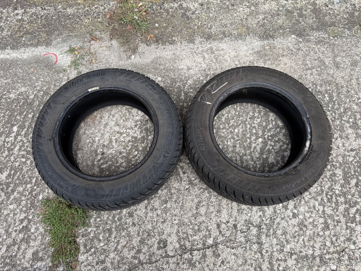 2ks zimní pneu 175/65/14 Matador SibirSnow vzorek 7mm
